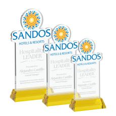 EdgeCraft Rectangle on Hartford - Gold (via Air) - Recognition Awards