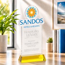 EdgeCraft Rectangle on Hartford - Gold (via Air) - Recognition Awards