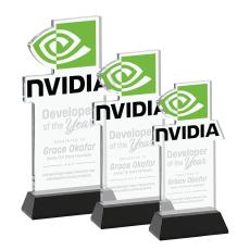 EdgeCraft Rectangle on Hartford - Black (via Air) - Recognition Awards