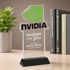 EdgeCraft Rectangle on Hartford - Black (via Air) - Recognition Awards
