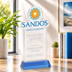 EdgeCraft Rectangle on Hartford - Sky Blue (via Air) - Recognition Awards