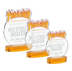 EdgeCraft Round on Alberton - Amber (via Air) - Glass Awards