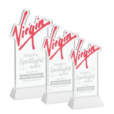 EdgeCraft Rectangle on Hartford - White (via Ocean) - Recognition Awards