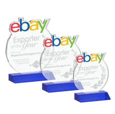 EdgeCraft Round on Mitered - Blue (via Ocean) - Over $150