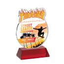EdgeCraft Round VividPrint&trade; on Hartford - Red (via Air)