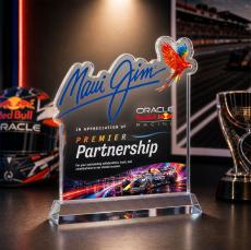 EdgeCraft Square VividPrint on Hartford - Clear (via Ocean) - Recognition Awards