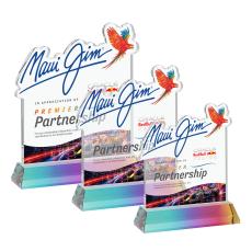 EdgeCraft Square VividPrint on Hartford - Prismatic (Ocean) - Between $80 and $150