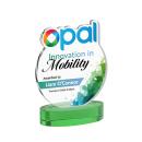 EdgeCraft Round VividPrint&trade; on Alberton - Green (via Ocean)