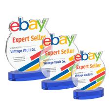 EdgeCraft Round VividPrint on Alberton - Blue (via Ocean) - Between $80 and $150