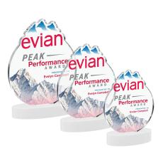 EdgeCraft Round VividPrint on Alberton - White (via Ocean) - Between $80 and $150