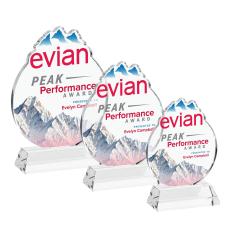 EdgeCraft Round VividPrint on Hartford - Clear (via Ocean) - Crystal Awards
