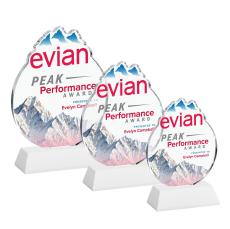 EdgeCraft Round VividPrint on Hartford - White (via Ocean) - Over $150