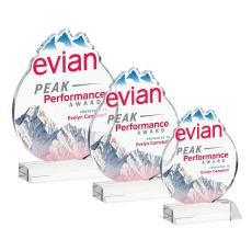 EdgeCraft Round VividPrint on Mitered - Clear (via Ocean) - Over $150