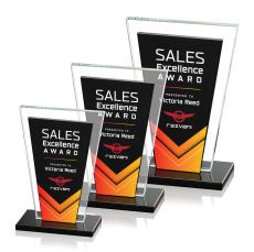 Heckel VividPrint Award - Black - Crystal Awards