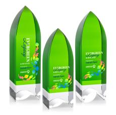 Emerald Tower VividPrint Award  - Crystal Awards