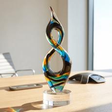 Cosenzo Award on Marvel Base - Clear - Recognition Awards