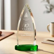 Shildon Award on Alberton Base - Green - Sales Awards