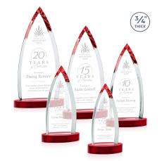 Shildon Award on Alberton Base - Red - Sales Awards