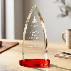 Shildon Award on Alberton Base - Red - Sales Awards