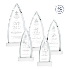 Shildon Award on Alberton Base - White - Sales Awards