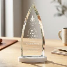 Shildon Award on Alberton Base - White - Sales Awards