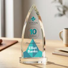 Shildon VividPrint Award on Alberton Base - Clear - Full Color Awards