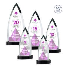 Shildon VividPrint Award on Alberton Base - Black - Full Color Awards