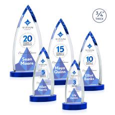 Shildon VividPrint Award on Alberton Base - Blue - Full Color Awards