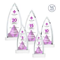 Shildon VividPrint Award on Alberton Base - White - Sales Awards