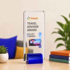 Annapolis VividPrint Award - Blue - Full Color Awards
