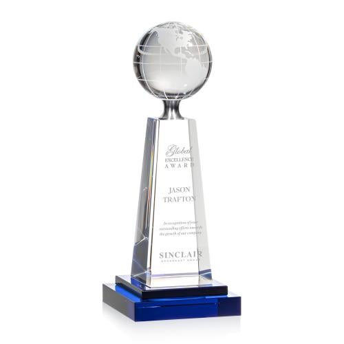Recognition Awards - Crystal Awards - Marin Globe Award