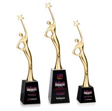 Star Goddess VividPrint Award - Gold/Black - Full Color Awards