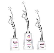 Star Goddess VividPrint Award - Silver/Clear - Full Color Awards