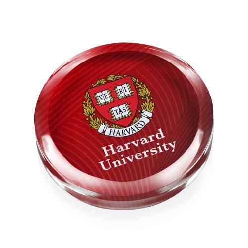 Recognition Awards - Crystal Awards - Crystal Paperweights - Harper VividPrint&trade; Paperweight