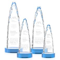Goderich Iceberg on Base - Sky Blue - Glass Awards