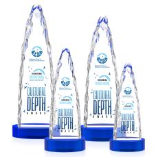Goderich VividPrint Award on Base - Blue - Sales Awards