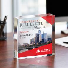 Laval VividPrint Award - Clear - Acrylic Awards