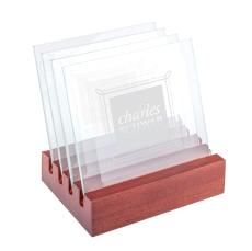 Talbot Coaster - Set of 4 on Rosewood Base - Coasters