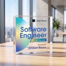 Upton Square VividPrint Award - Clear - Between $80 and $150