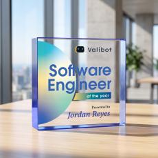 Upton Square VividPrint Award - Blue - Between $80 and $150
