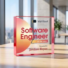 Upton Square VividPrint Award - Red - Between $80 and $150
