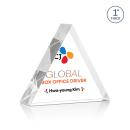 Spartan Triangle VividPrint&trade; Award - Clear