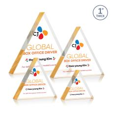 Spartan Triangle VividPrint Award - Gold - Between $80 and $150