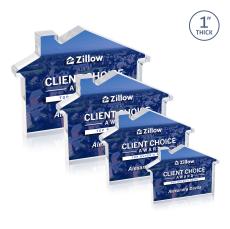 Homestyle VividPrint Double Sided Award - Clear - Between $80 and $150