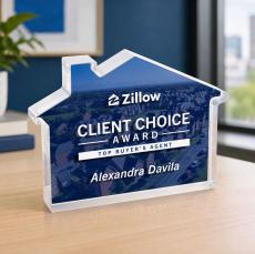 Homestyle VividPrint Double Sided Award - Clear - Between $80 and $150