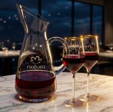 Taroni Carafe & Tucson Gold Wine - Barware Gift Sets