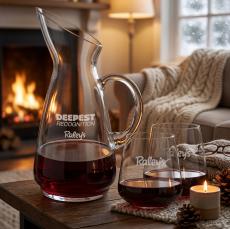 Taroni Carafe & Cannes Stemless Wine - Barware Gift Sets