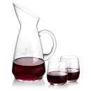 Taroni Carafe & Crestview Stemless Wine