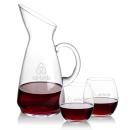 Taroni Carafe & Redmond Stemless Wine