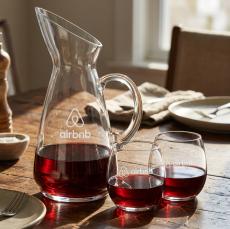 Taroni Carafe & Redmond Stemless Wine - Barware Gift Sets